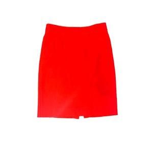 Pencil red Jcrew skirt